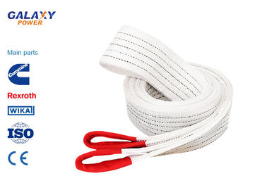 Double Eye Transmission Line Accessories 30 Tons Polyester Sling Belt