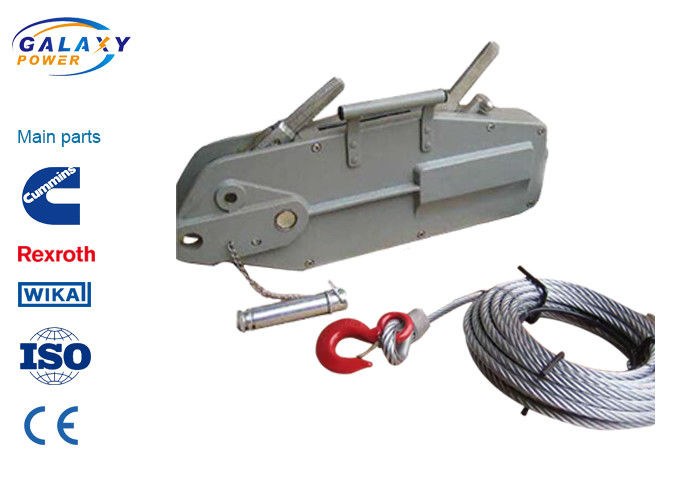 Lifting Wire Rope Pulling Manual Lever Hoist , 3.2 Ton Chain Block