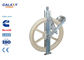 Conductor Pulley Overhead Line Construction Tools With Grounding Wheel