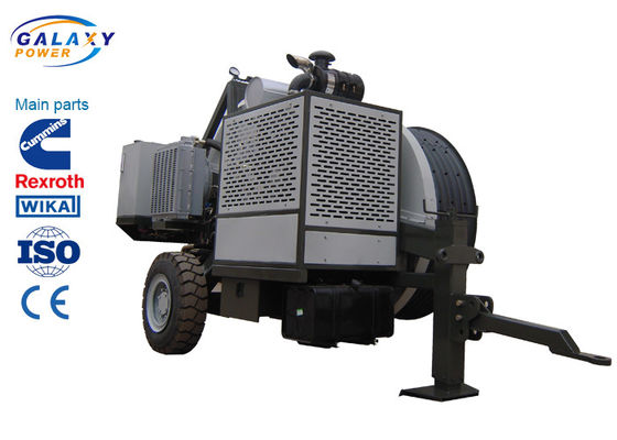 Hydraulic Tensioner Powerline Equipment  7T With imported Engine 40mm Trial Traverse Diameter