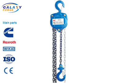High Strength Manual Chain Block Hoist , Alloy Steel Handle Chain Block Lifting Equipment