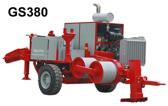 GS380 440kw 590hp Transmission Line Stringing Hydraulic imported Engine Pulley