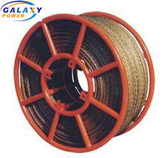 Galvanized 15mm Anti Twisting Steel Rope Pulling Rope For Overhead Line