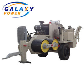 110KV  Single Conductor 1x40KN Distribution Line Equipment With 103hp Diesel Engine