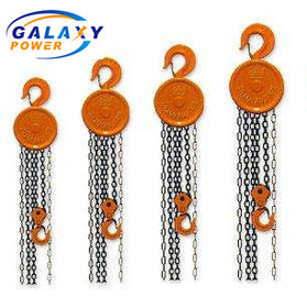 2.5m Lifting Height Hand Chain Hoist For Transmission Stringing Line Rated Load 1 Ton