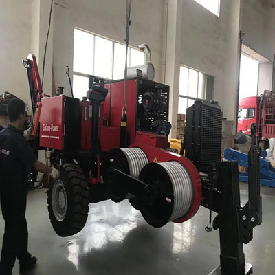 8 Groove GS90KN 9 Ton Hydraulic Puller Cable Stringing Equipment