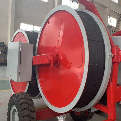 5T Reconductoring Overhead Line hydraulic Tensioner Stringing Equipment