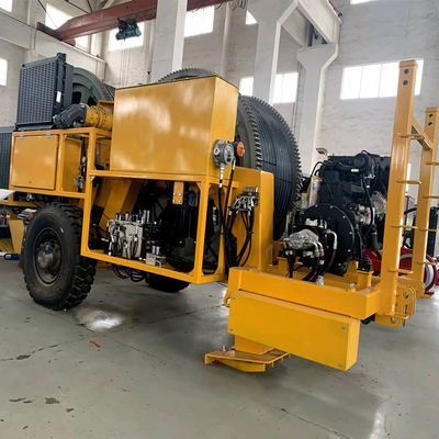 500KV Twin Conductor GL2x70KN Hydraulic Cable Tensioner Stringing Machine