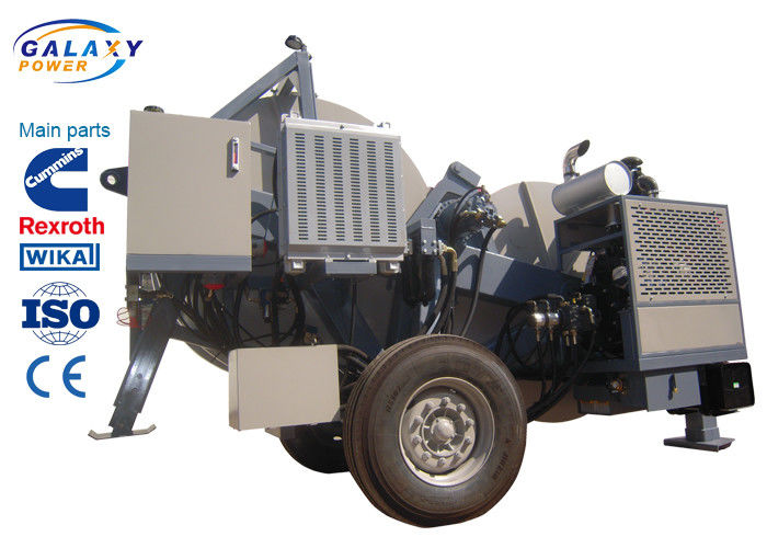 9T Transmission Line Stringing Equipment , 5km/H Correspending Tension