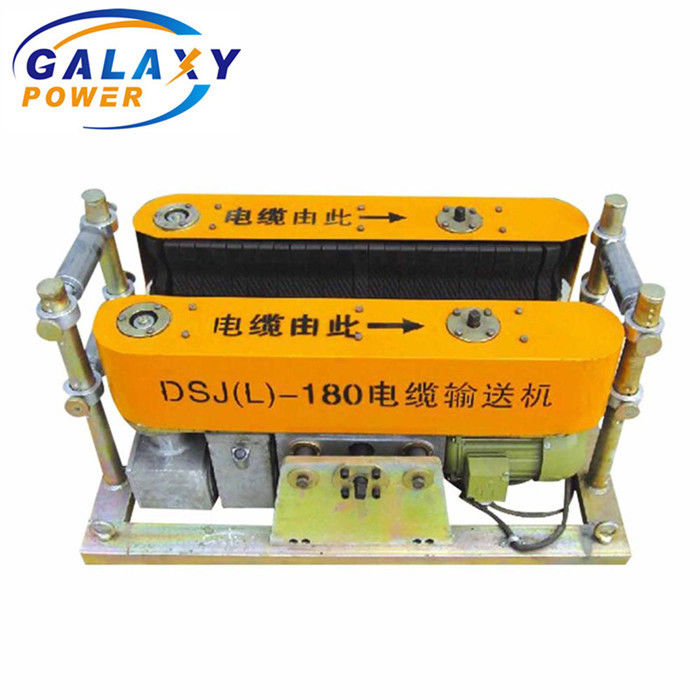 Laying And Pulling Underground Cable Pusher Machine Cable Conveyor With