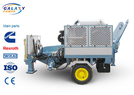220kN Hydraulic Pulley Overhead Line System With imported Engine