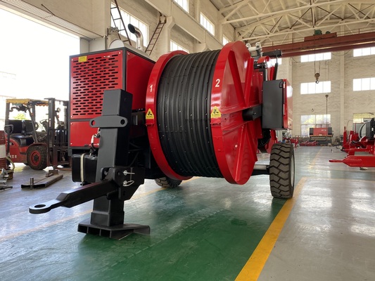 1x90kN High Quality Cable Hydraulic Conductor Puller and Tensioner For Power Line Stringing