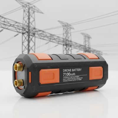 Drone Battery 7100mAh Overhead Line Equipment Offering High Current Rating Capabilities for Durable Power Supply Systems