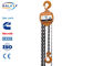 12.5KN Hand Chain Hoist , Standard Lifting Height 2.5m 1 Ton Chain Hoist