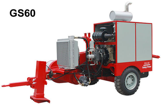 Hydraulic Pulley imported Engine Wire Stringing Equipment With Low Noisy