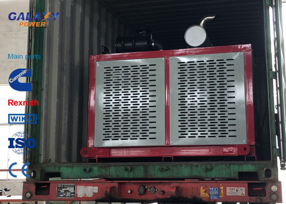 Double Wheel Hydraulic Puller And Hydraulic Winch 77kw 103hp imported Engine