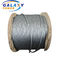 Galvanized 15mm Anti Twisting Steel Rope Pulling Rope For Overhead Line