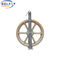 30kg Single Wheel Bundled Conductor Pulley Overhead Line Accessories With 100mm Width