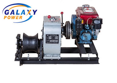 Single Wheel 5 Ton  Electric Diesel Winch with Customizable Wire Rope for Pulling or Lifting on Cranes Transmission Line Accessories
