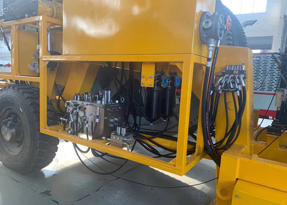 500KV 2x80KN Powerline Bundle Conductor Stringing Equipment With imported Engine