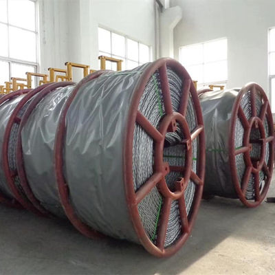 Non‑Rotating Braided Pulling Wire Rope Overhead Power Line Stringing