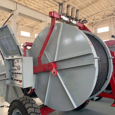 GL2X40 KN Overhead Line Stringing High-Voltage Twin Conductor Tensioning Pulling Machine
