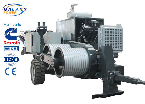 Water Cooling System Puller Tensioner Machine 180KN Hydraulic Instrument 5km/H Max