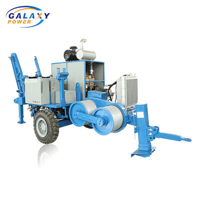 440kw 590hp Overhead Transmission Line Equipment 380KN Hydraulic Pullers