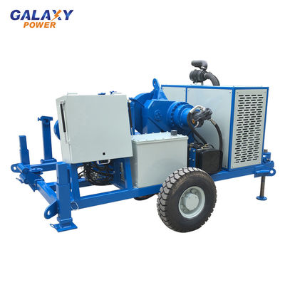 Max Pull Force 100kn Underground Cable Pulling Equipment 49.2hp Hydraulic Puller