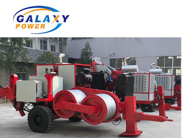 Max 180KN 10 Grooves 24V Electrical Transmission Line Stringing Equipment