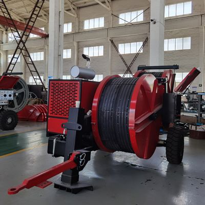 77kW(103hp) Engine 2x40kN Hydraulic Tensioner Transmission Line Equipment