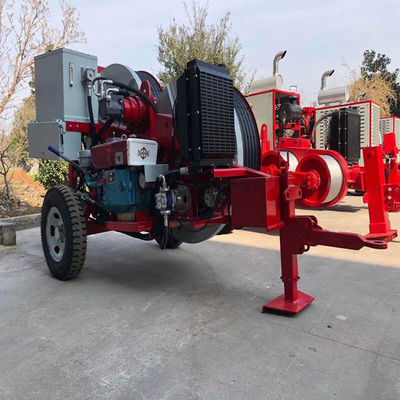 GL1X30 Diesel Max 3T Hydraulic Tensioner Power Line Stringing Equipment