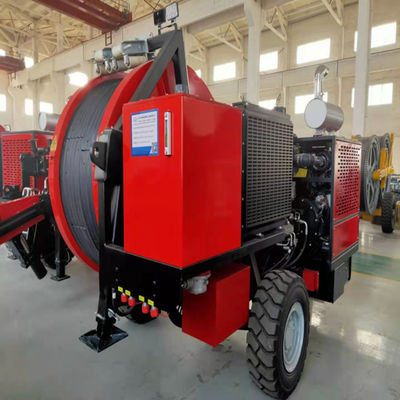 2.5km/H Red High Altitude Stringing Hydraulic Cable Tensioner