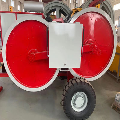 138KV  Max Intermittent 45kn Diesel Tensioner Stringing Equipment