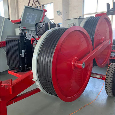 Gasoline Releasing Conductors And Ground 3Ton Wire Stringing Equipment
