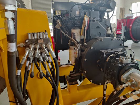 GL2x70 Hydraulic Tensioner Machine Stringing Equipment For Overhead