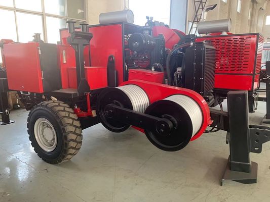 Max Puller 12Ton ADSS Cable Transmission Line Stringing Equipment