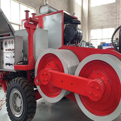 380KN 4&6-Bundle Conductor Hydraulic Cable Puller Stringing Equipment
