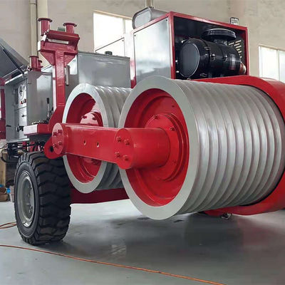 16Ton Tensioner 4 Conductors Overhead Power Line Stringing Equipment