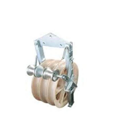 660mm Three Nylon Wheels Aerical Helicopter Stringing Blocks