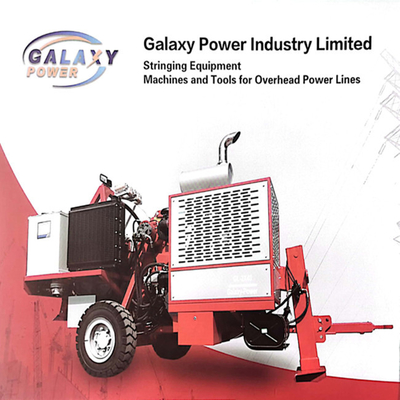 500KV Pull/Tension 2x70/1x140kN Transmission Line Stringing Equipment