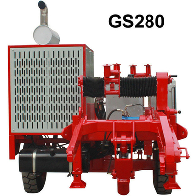 Quad conductor Max Puller 280KN OPGW / ADSS Cable Stringing Equipment