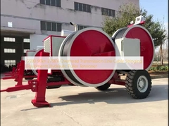 GS90 90kn 275KV Overhead Transmission Line Cable Stringing Equipments Hydraulic Puller Tensioner