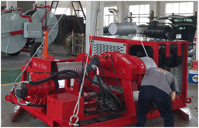 Hydraulic Puller Transmission Line Equipment Max Intermittent Pull 60kN